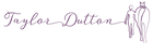 Taylor Dutton Script Logo