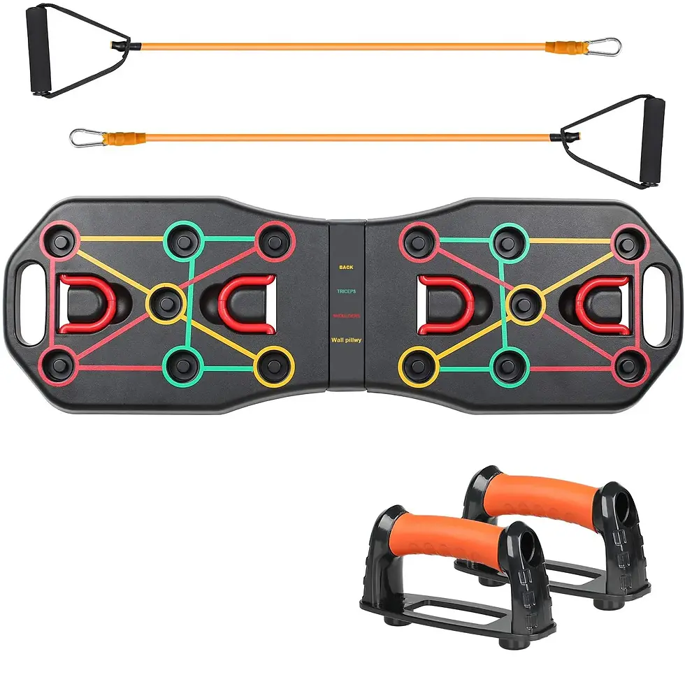 Thumbnail: 14 in 1 Fitness Foldable Power Press Push-Ups Board