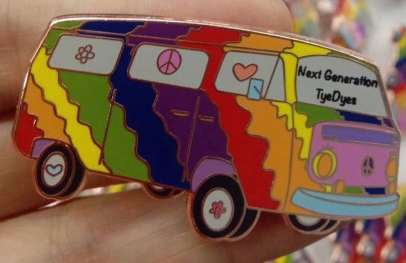 custom pins just for us