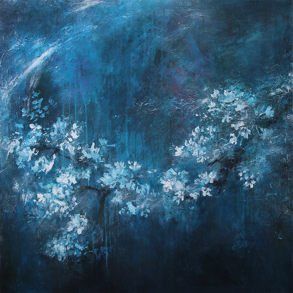 Under the stars, painting