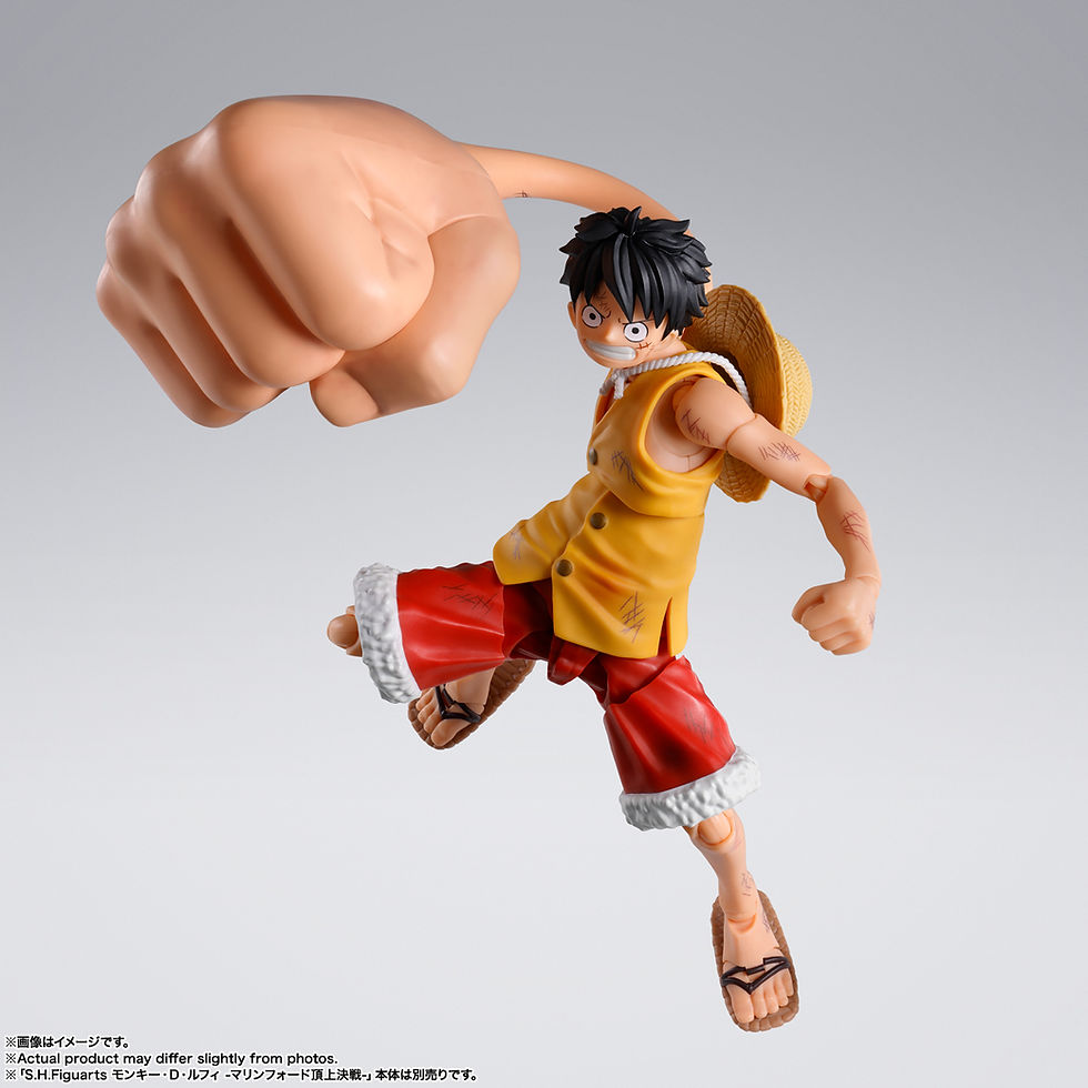 Miniatura: S.H.FIGUARTS: One Piece - Luffy (Marineford Gear 3 Ver.) - Optional Parts Set