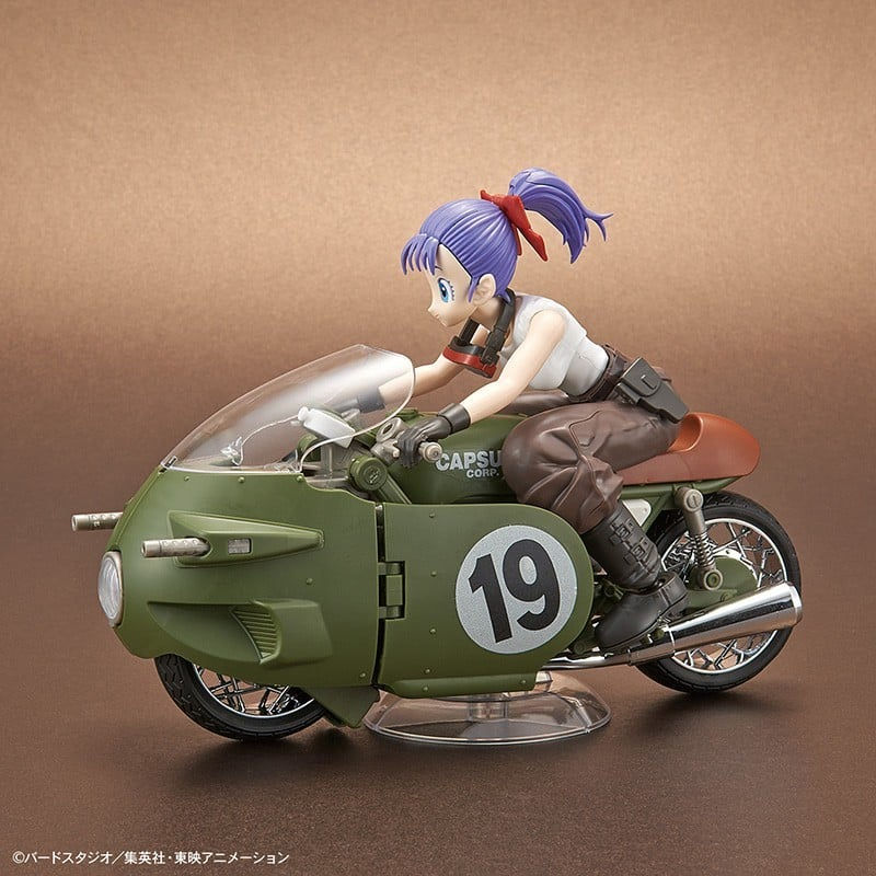 Thumbnail: Dragon Ball Bulma's Variable Type 19 Bike Figure Rise Mechanichs Bandai