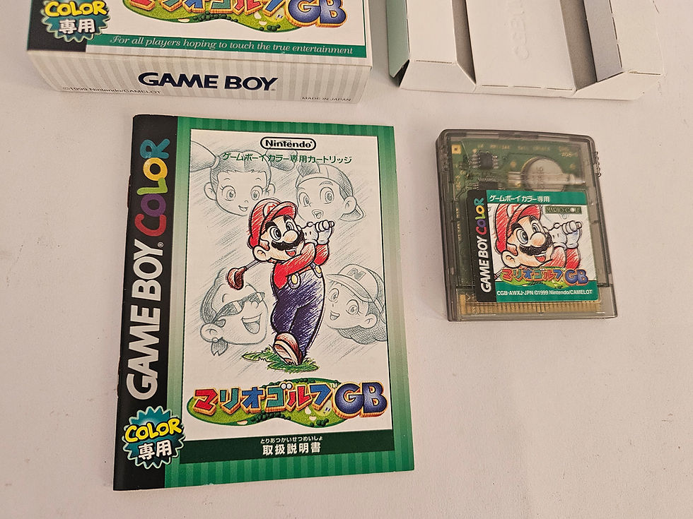 Miniatura: Mario Golf para Gameboy color
