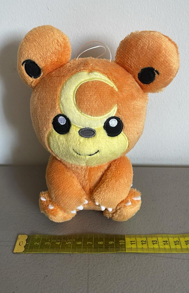 Peluche Pokemon Teddiursa - Bapresto - Altura: 15cm