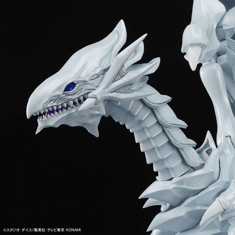Miniatura: Yu-Gi-Oh! Blue-Eyes White Dragon Figure Rise Amplified Bandai Hobby