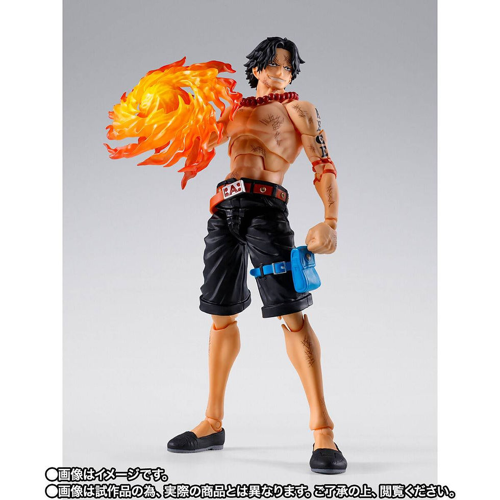 Miniatura: S.H.FIGUARTS: One Piece - Portgas D. Ace - Marineford Ver.