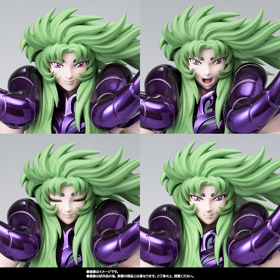 Thumbnail: Saint Seiya Myth Cloth Ex Aries Mu Shion Surplice & Pope