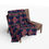 Thumbnail: Nordic Geo Fleece Blanket — Cozy Navy & Pink Aztec Pattern