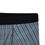 Thumbnail: Striped Blue & Brown Men's Boxer Briefs – Comfortable Everyday Plaid Pattern