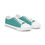 Thumbnail: Teal Canvas Low Top Sneakers — Men's Casual Skate Shoes