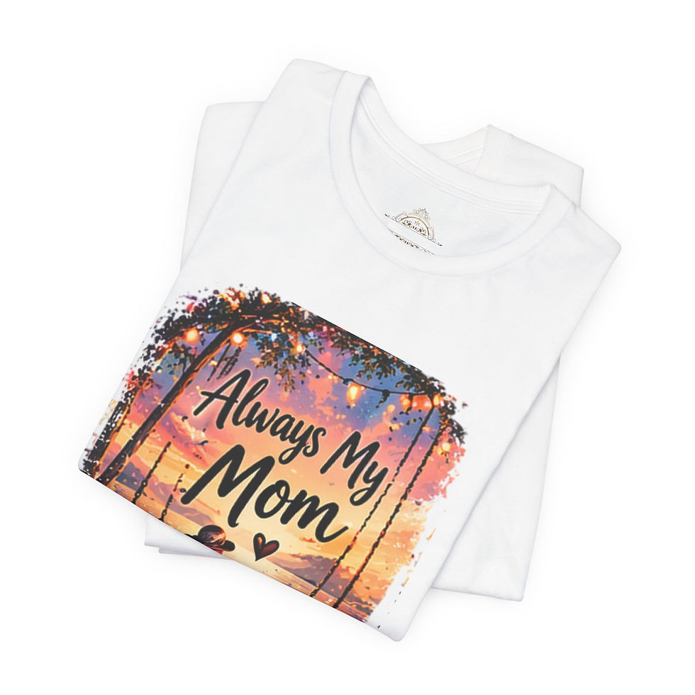 Thumbnail: Always My Mom Forever My Friend T-Shirt – Mother Daughter Sunset Tribute Tee