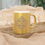 Thumbnail: Serendipitous Metallic Mug — Elegant Silver/Gold Ceramic Coffee Cup