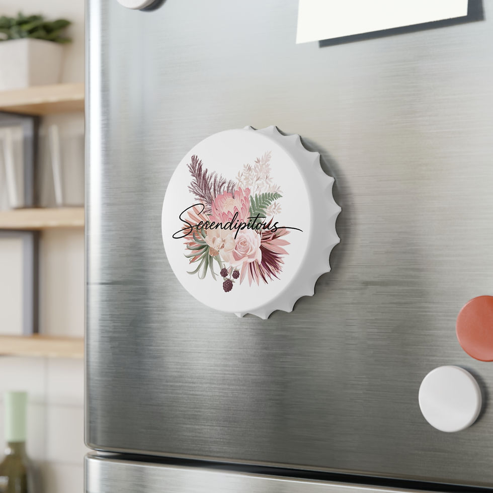 Thumbnail: Floral 'Serendipitous' Bottle Opener — Elegant Floral Bar Tool