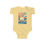 Thumbnail: Retro Sunrise Infant Bodysuit — Vintage Sun & Waves Baby Onesie