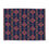 Thumbnail: Nordic Geo Fleece Blanket — Cozy Navy & Pink Aztec Pattern