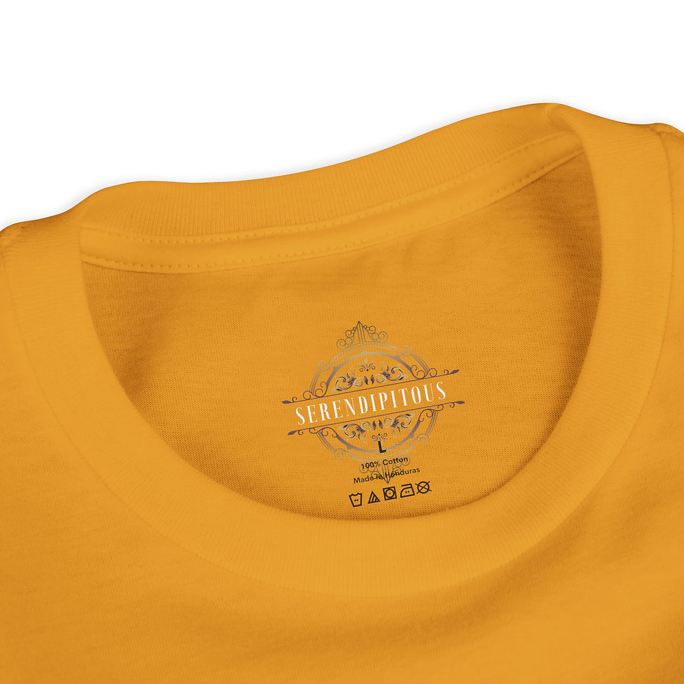 Thumbnail: Youth Tee — Retro Sunrise Waves Graphic