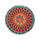 Thumbnail: Round Tufted Floor Pillow — Colorful Boho Mandala Cushion