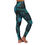 Thumbnail: High-Waist Abstract Seafoam Yoga Leggings — All-Over Print