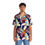 Thumbnail: Men's Navy Tropical Hawaiian Shirt – Blue Floral Aloha Button-Up