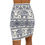 Thumbnail: Women's Mid-Waist Pencil Skirt (AOP)