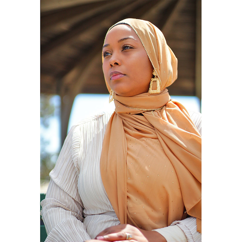 Thumbnail: Nisa Gold Door Knocker Earrings