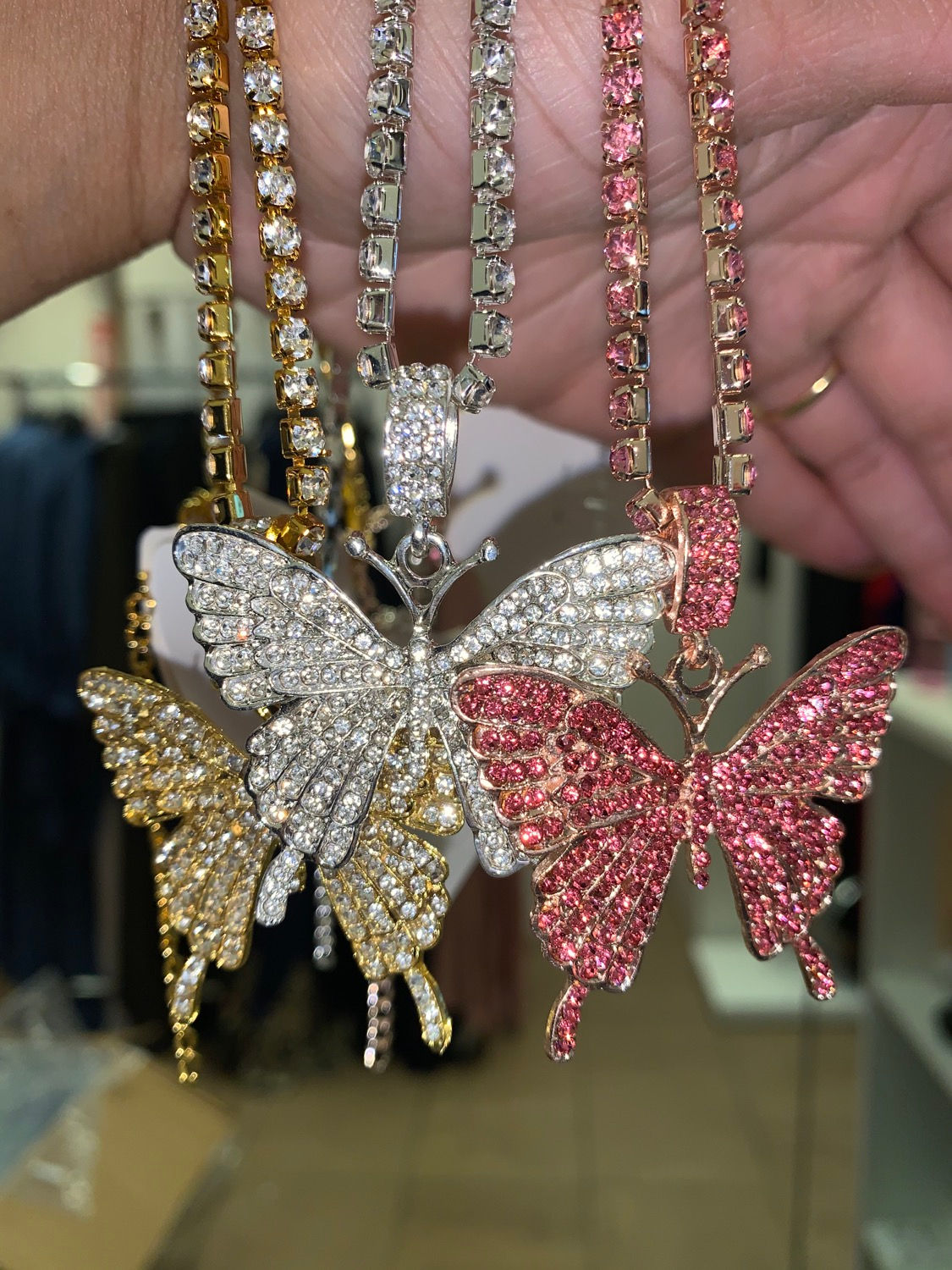 Butterfly necklace 