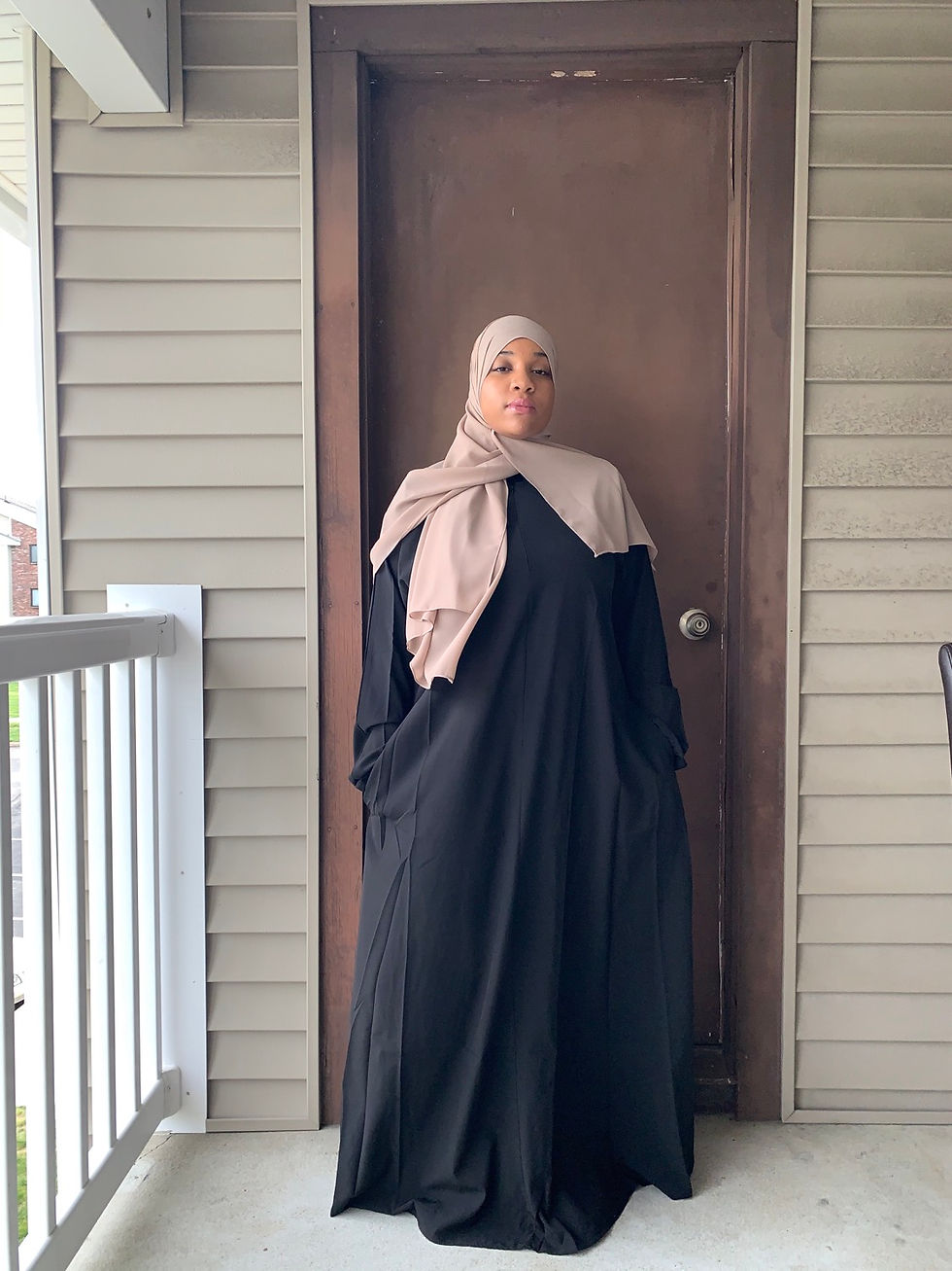 Thumbnail: Black Crepe Abaya