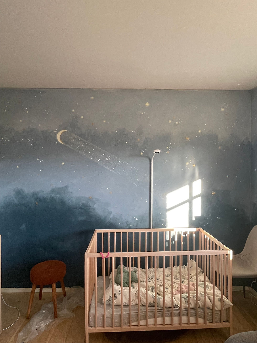 Creativity, Motherhood, and the Mural That Took Naptime