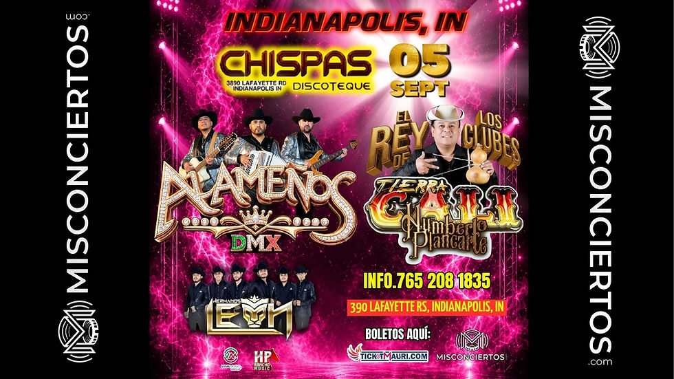 INDIANAPOLIS, IN, CHISPAS DISCOTEQUE, 05 SEPTIEMBRE