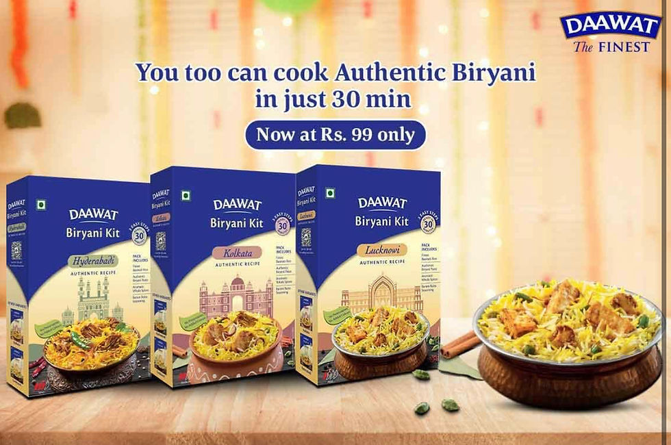 Thumbnail: Daawat Biryani Kit Hyderabadi | Authentic Recipe | Ready in 30 min | Ready to Co
