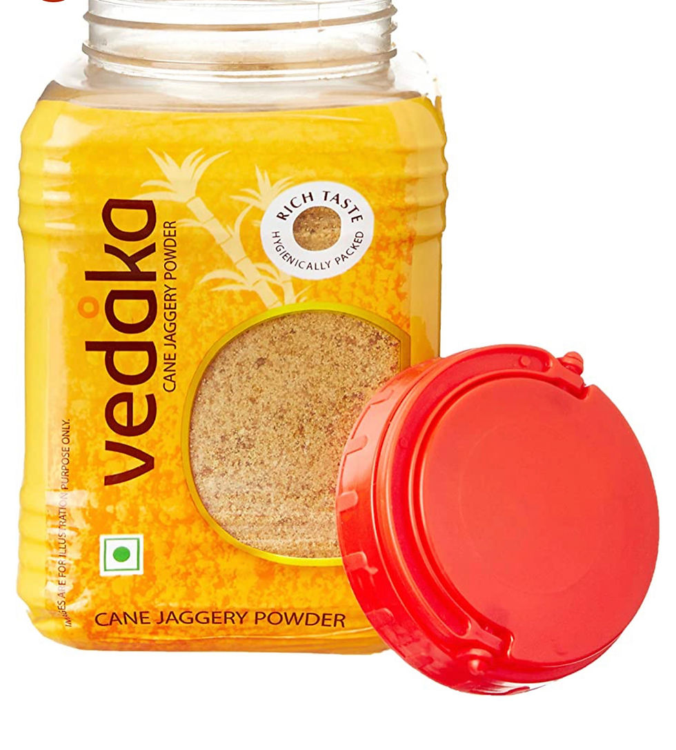 Thumbnail: Vedaka Jaggery Powder, 1kg Jar.