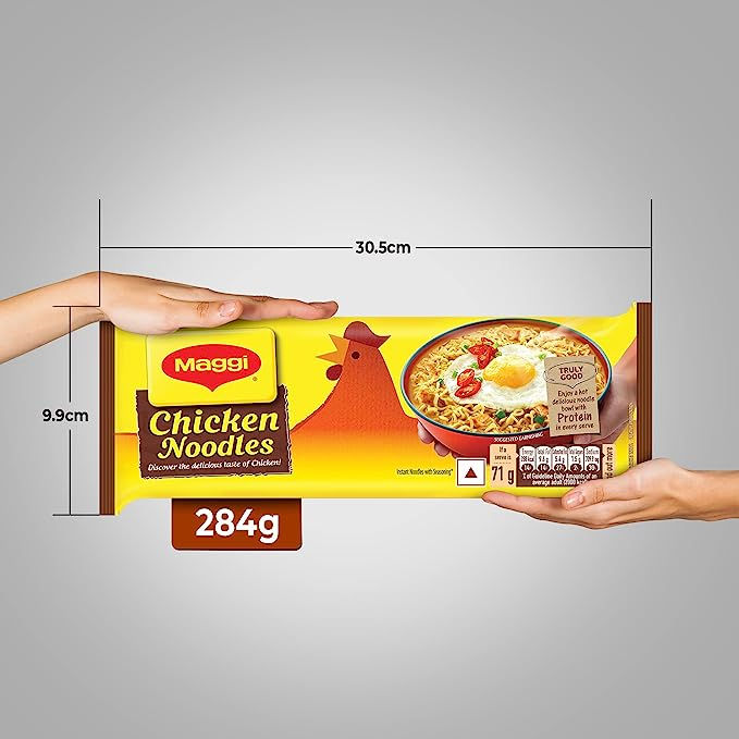 Thumbnail: Maggi 2 Minute Instant Chicken Noodles, 284 grams