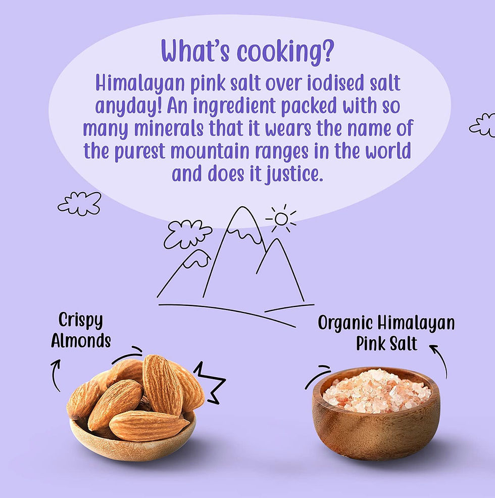 Thumbnail: Paper Boat Premium Smoked and Roasted Almonds Himalayan Pink Salt, Healthy Snack