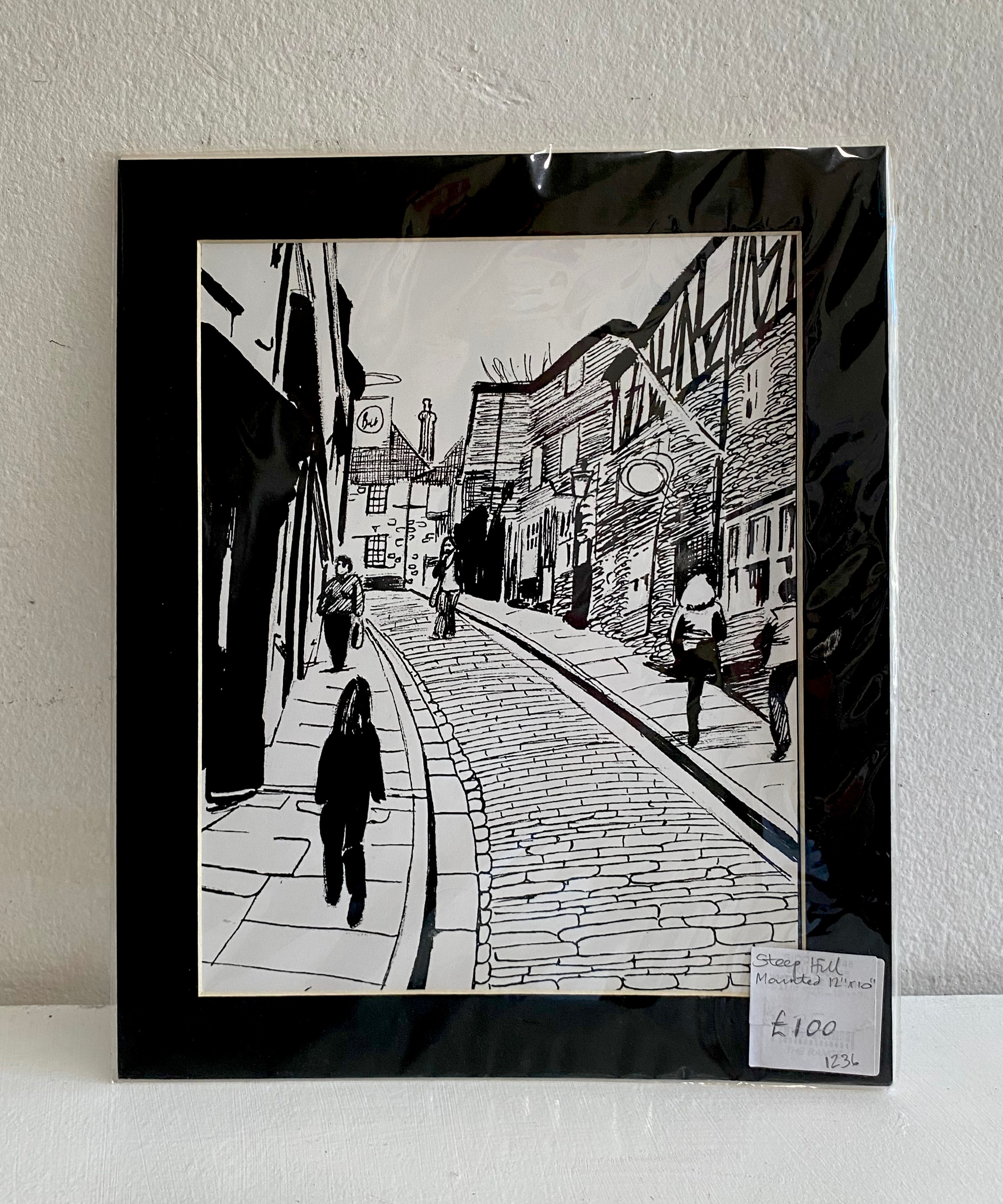Steep Hill Print