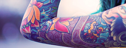 Girl with a Shoulder Tattoo