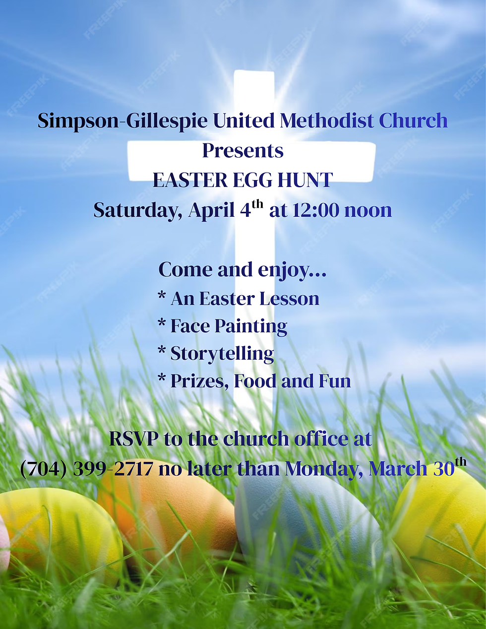 Simpson-Gillespie UMC Easter Egg Hunt