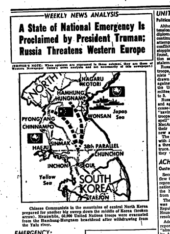 1951 January 4 p 2 Korean War diagram.png