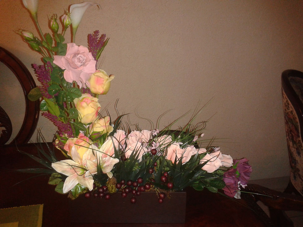 "Flores de seda"