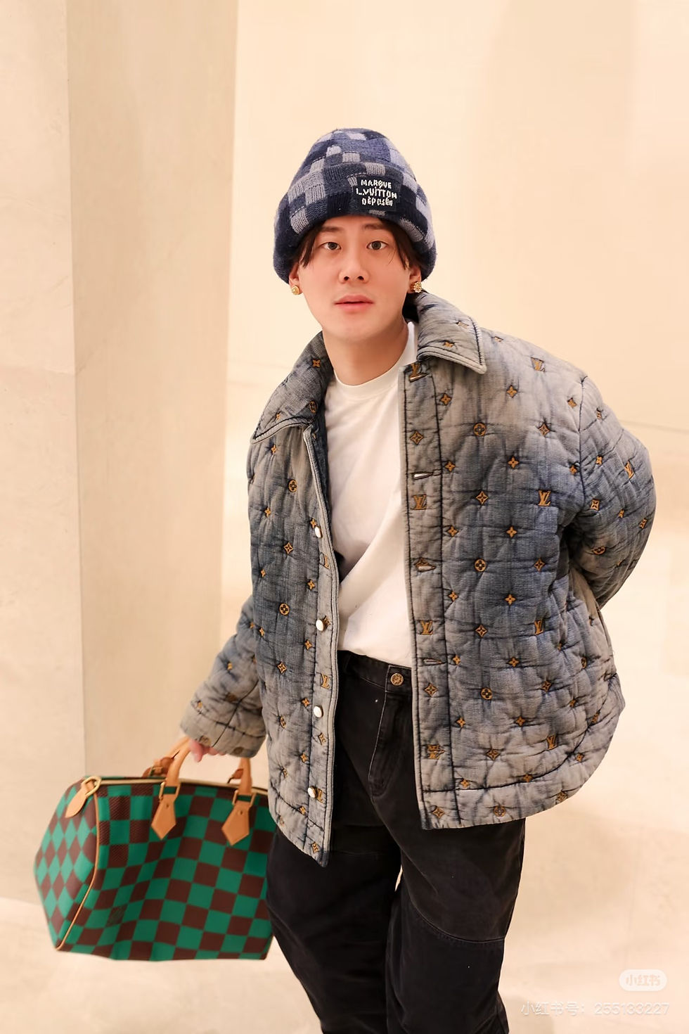 루이비통 남여공용 엠브로이더드 코튼 재킷