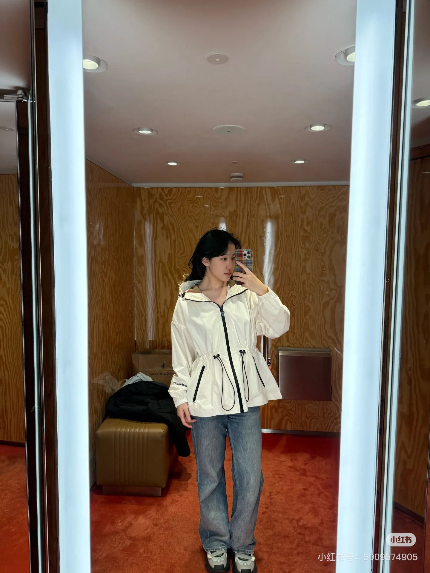 버버리 여성 바람막이