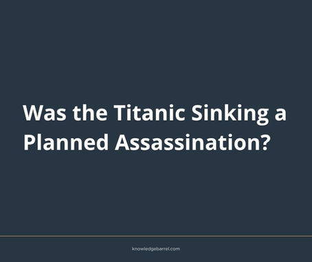 The "unsinkable" ship sank… but what if the real reason wasn't an iceberg?