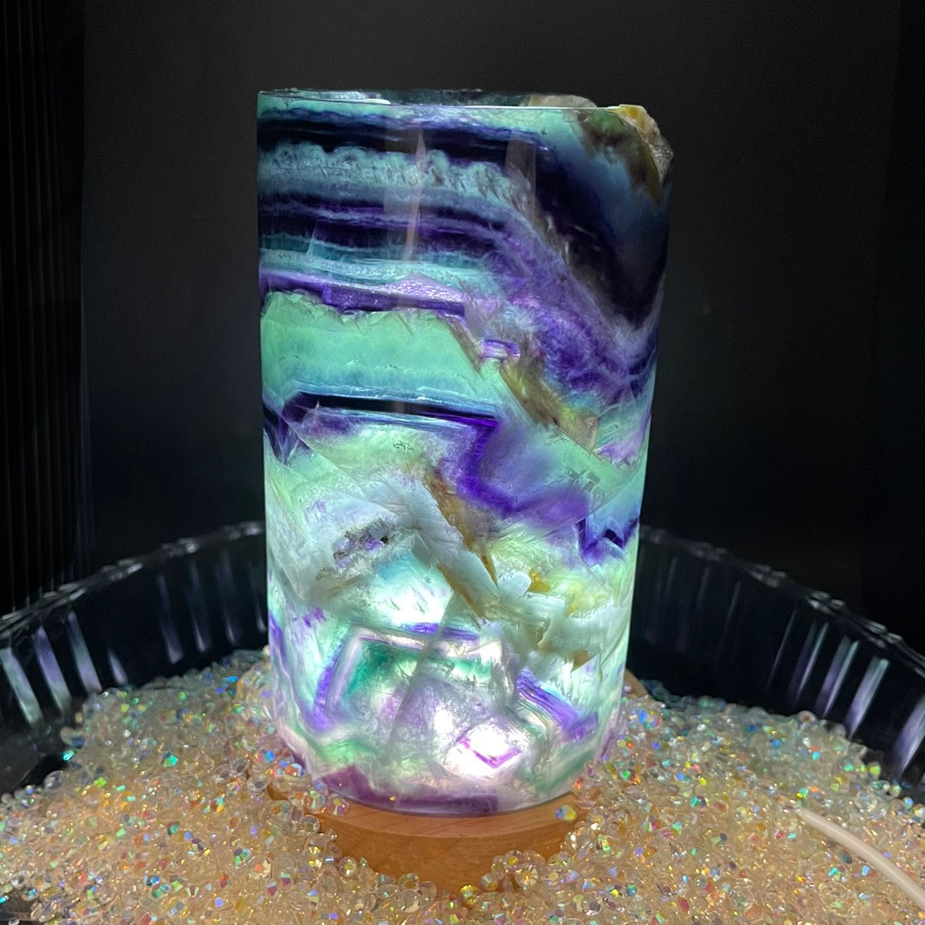 00000326 Flourite Lamp Shade