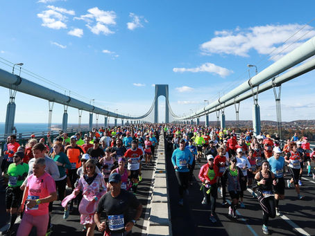 Op weg naar de marathon van New York City