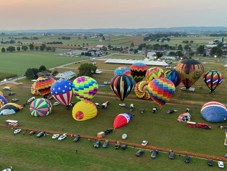 In de luchtballon met de Amish