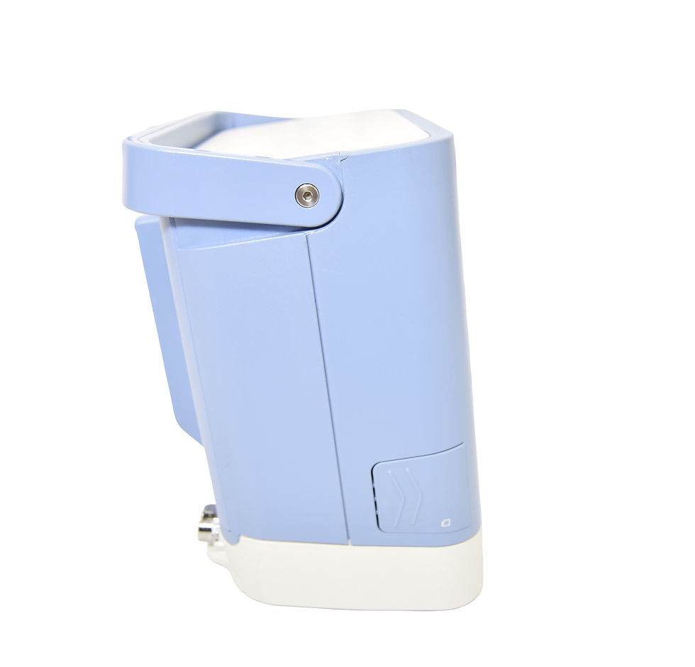 Thumbnail: Refurbished Philips Respironics Trilogy 100 Portable Ventilator left side