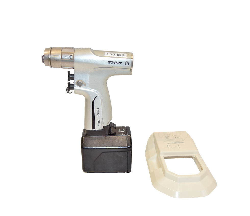 Miniature : Stryker System 8 Rotary Drill Dual trigger Ref. 8205-000-000 accessories