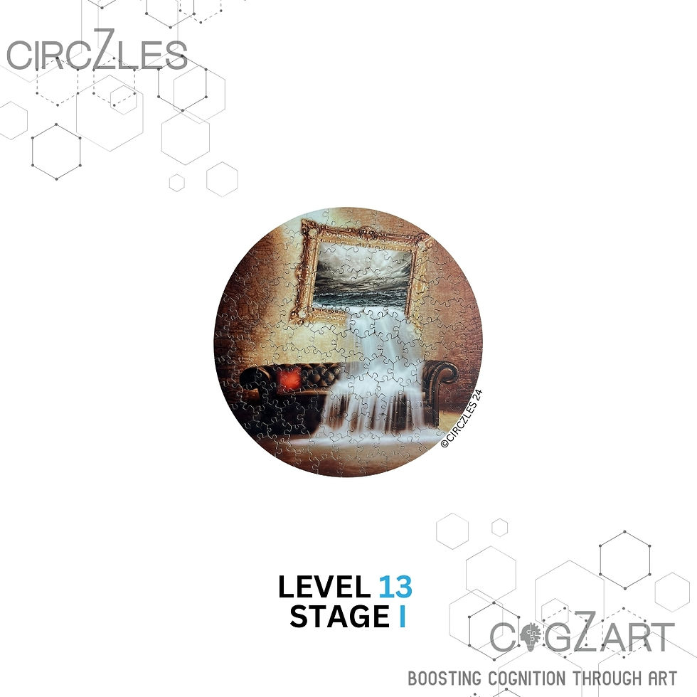 Thumbnail: Round Wooden Jigsaw Puzzle Overflow Levels and Stages