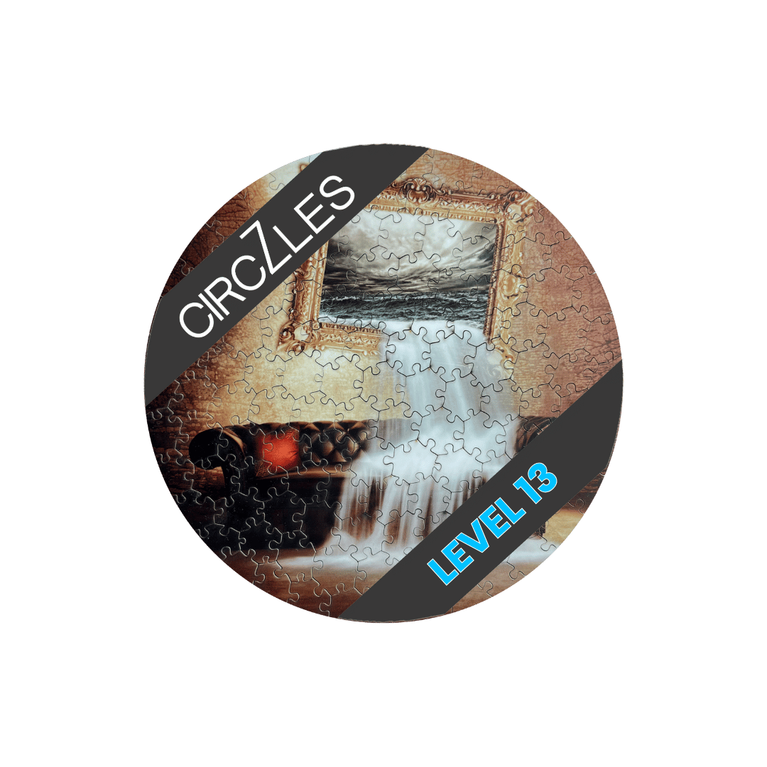 Round Wooden Jigsaw Puzzle For Adult Overflow