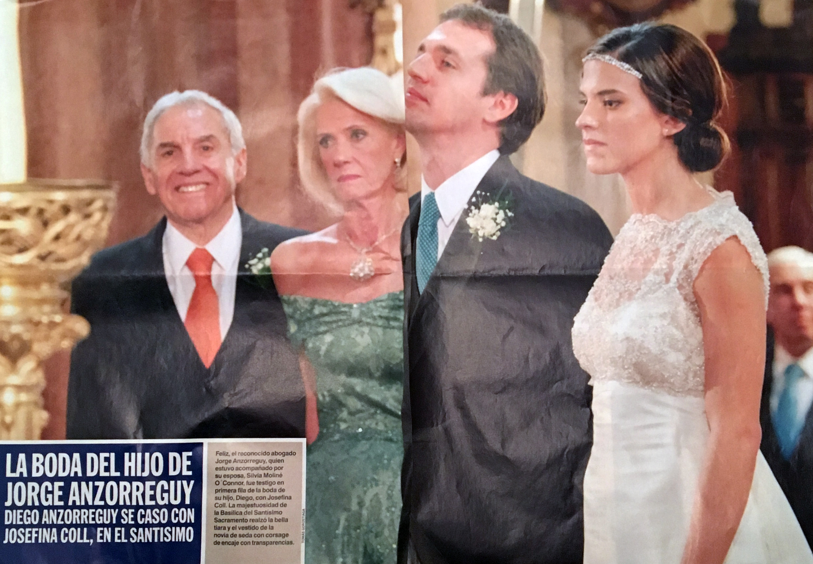 Boda Diego Anzorreguy & Josefina Col