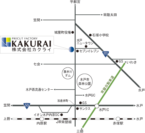 カクライ地図
